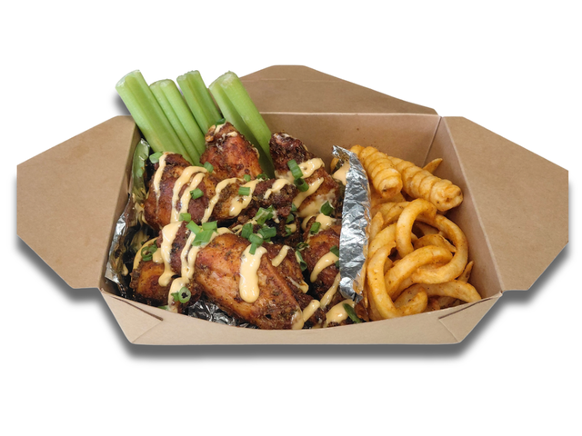 Wing Box (FREE Tots/Fries).