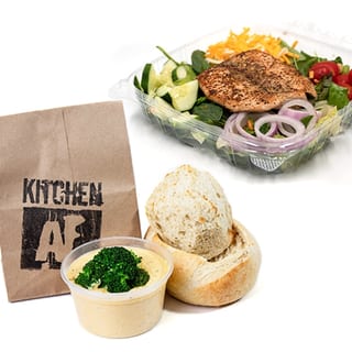 Bread Bowl Soup & Salad Combo