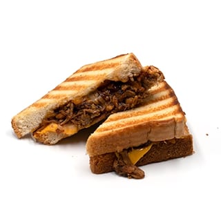 Pulled Pork Bacon 5 Cheese Melt