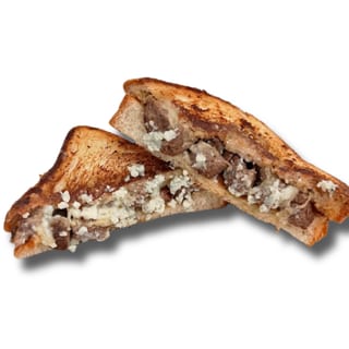 Blackened Steak & Blue Cheese Grilled Cheese